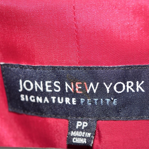 EUC JONES NEW YORK SIGNATURE WOOL BLEND BLAZER PP - Picture 5 of 5